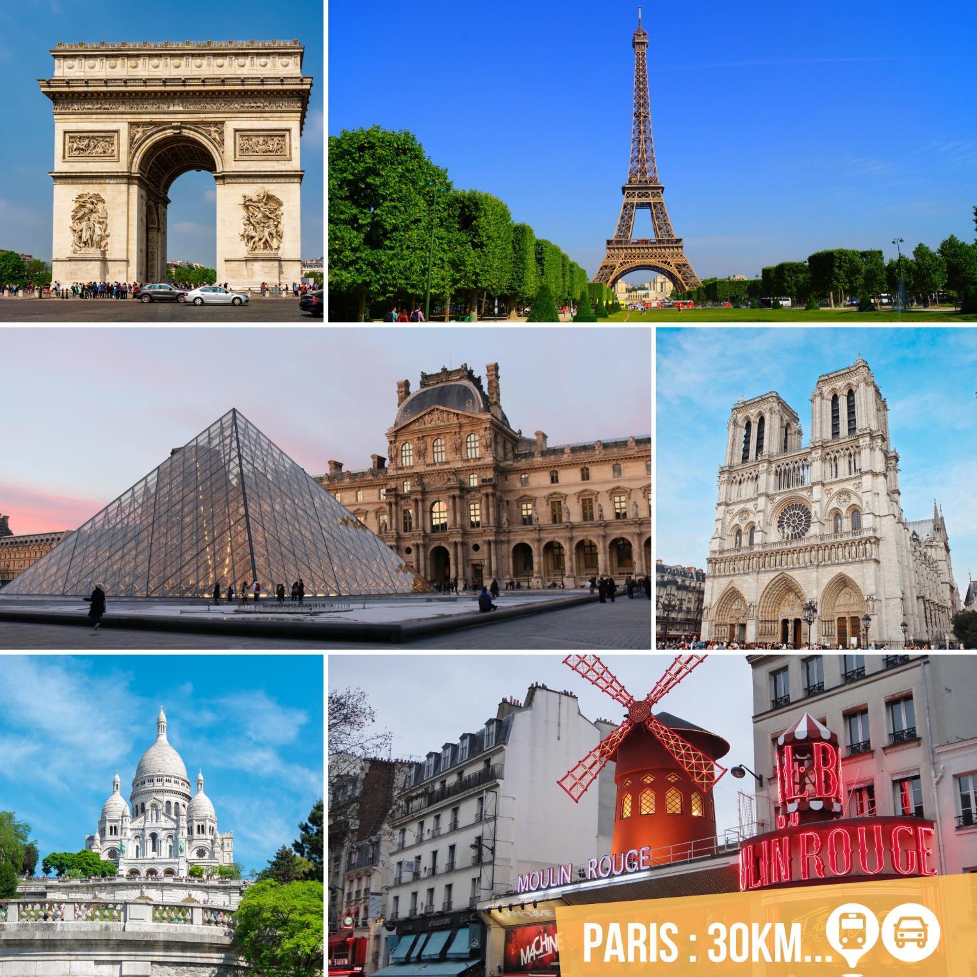 Appt T3, 65 M2 Proche De Paris Daire Méry-sur-Oise Dış mekan fotoğraf